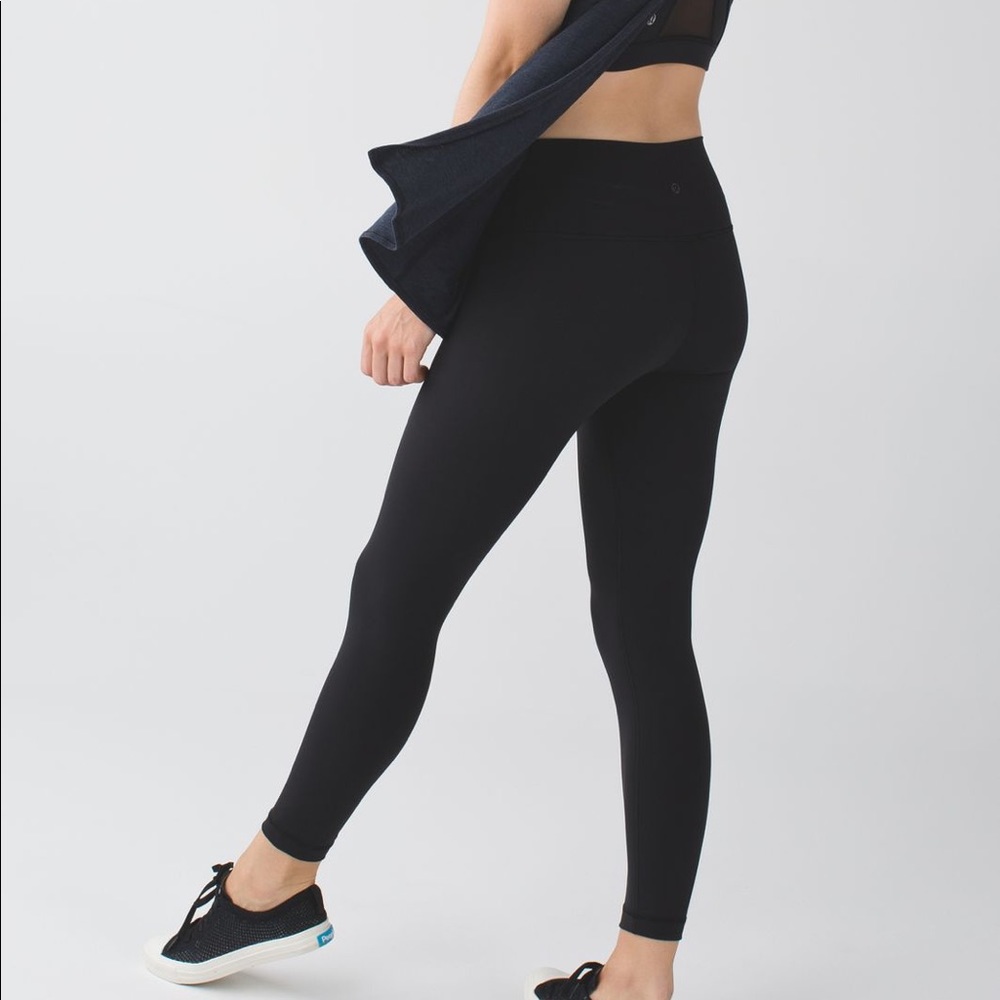 lululemon black Full-On Luxtreme High Times 7/8